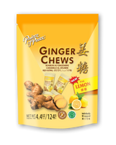 Prince of Peace Ginger Candy (Chews) With Lemon, 4.4 oz